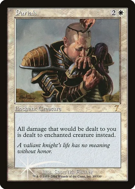 Pariah, Magic card 7ED 30★ — Seventh Edition set