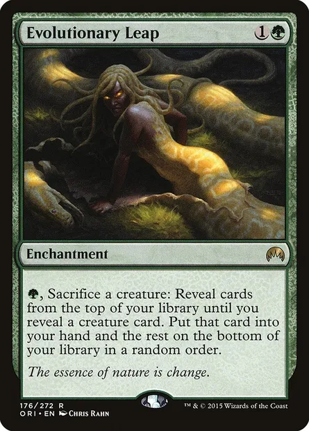 Evolutionary Leap, Magic card ORI 176 — Magic Origins set