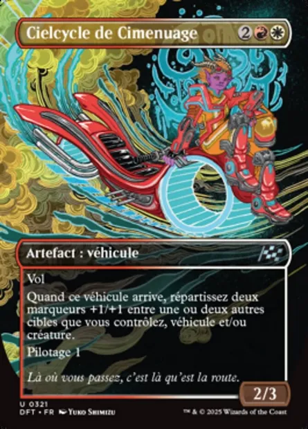 Cielcycle de Cimenuage, carte Magic DFT 321 — extension Aetherdrift