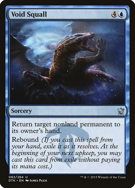 Void Squall, Magic card DTK 83 — Dragons of Tarkir set