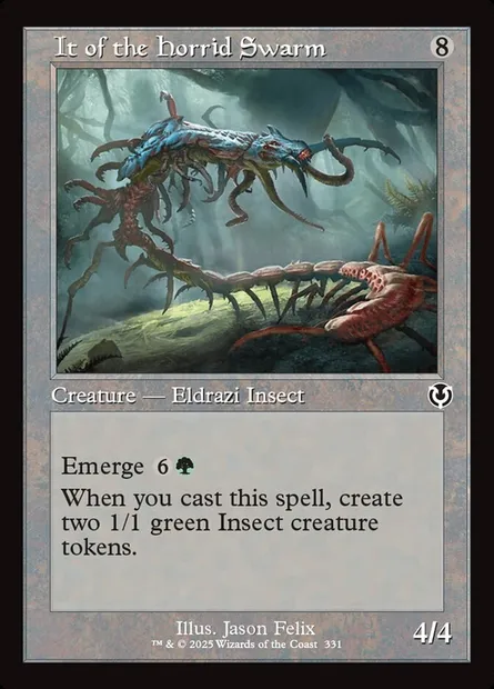 It of the Horrid Swarm, Magic card INR 331 — Innistrad Remastered set
