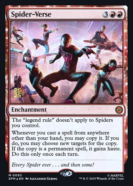 Spider-Verse, Magic card PSPM 93s — Marvel's Spider-Man Promos set