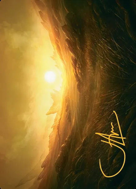 Plains // Plains, Magic card ATDM 31 — Tarkir: Dragonstorm Art Series set