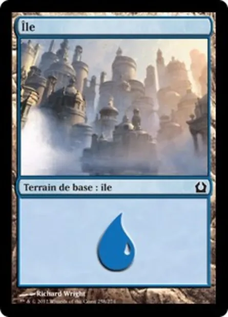 Île, carte Magic RTR 258 — extension Retour à Ravnica