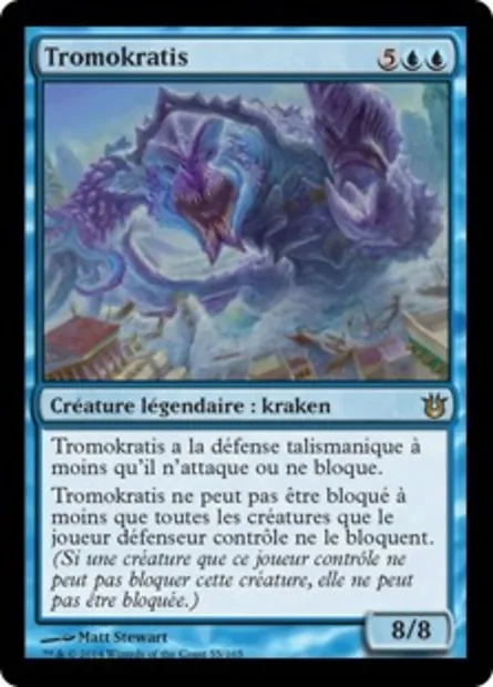 Tromokratis, carte Magic BNG 55 — extension Créations divines