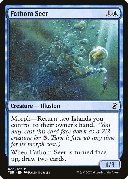 Fathom Seer, Magic card TSR 68 — Time Spiral Remastered set