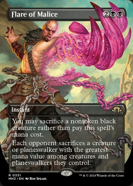 Flare of Malice, Magic card MH3 331 — Modern Horizons 3 set
