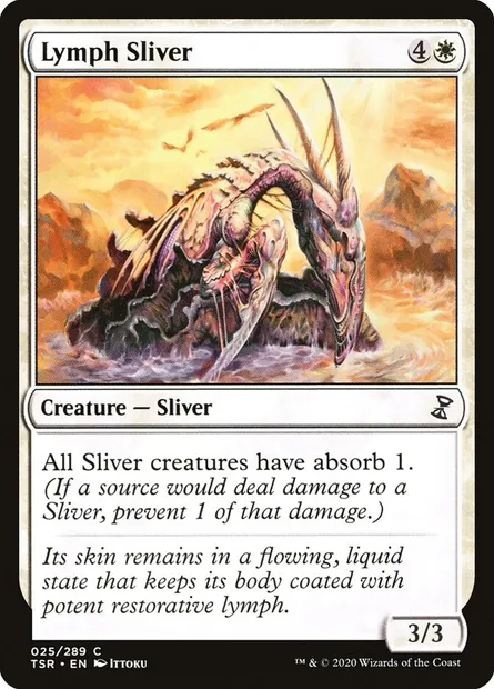 Lymph Sliver, Magic card TSR 25 — Time Spiral Remastered set