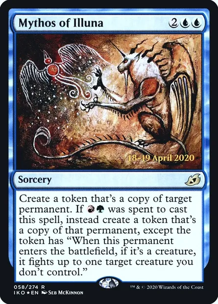 Mythos of Illuna, Magic card PIKO 58s — Ikoria: Lair of Behemoths Promos set