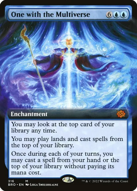One with the Multiverse, Magic card BRO 316 — The Brothers' War set