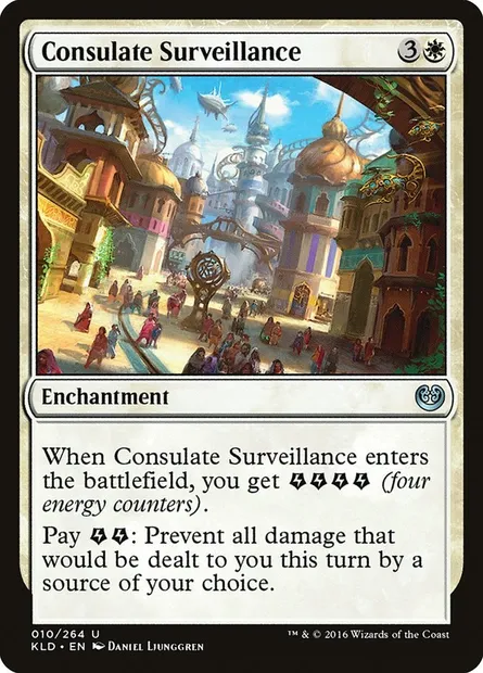 Consulate Surveillance, Magic card KLD 10 — Kaladesh set