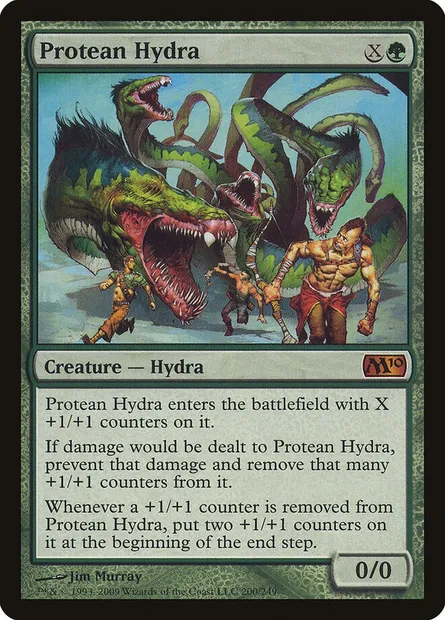 Protean Hydra, Magic card M10 200 — Magic 2010 set