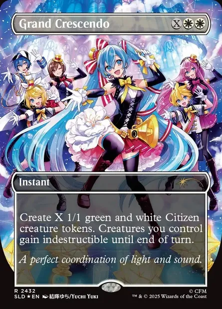 Grand Crescendo, Magic card SLD 2432 — Secret Lair Drop set