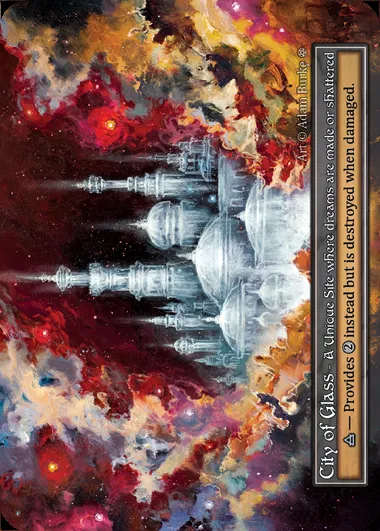 City of Glass, carte Sorcery PRO 054 — extension Promotional