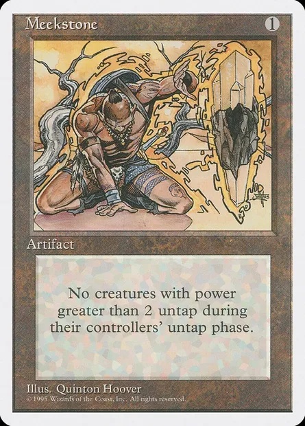 Meekstone, Magic card 4ED 335 — Fourth Edition set