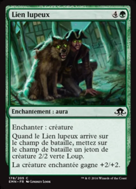 Lien lupeux, carte Magic EMN 178 — extension La lune hermétique