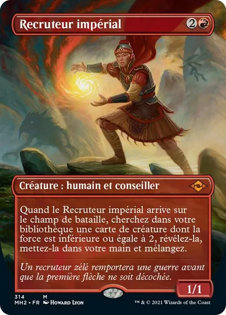 Recruteur impérial, carte Magic MH2 314 — extension Horizons du Modern 2