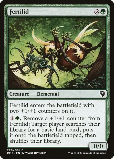 Fertilid, Magic card CMR 226 — Commander Legends set