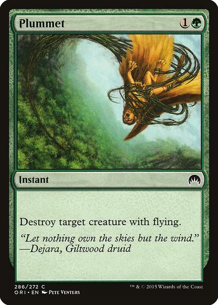 Plummet, Magic card ORI 286 — Magic Origins set