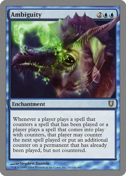 Ambiguity, Magic card UNH 24 — Unhinged set
