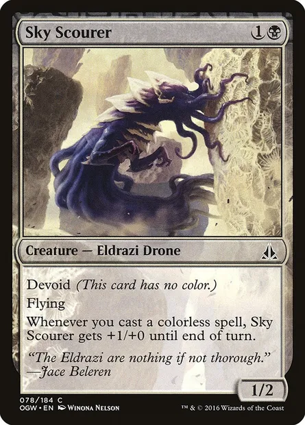 Sky Scourer, Magic card OGW 78 — Oath of the Gatewatch set