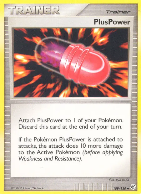 PlusPower, Pokémon card DP 109 — Diamond & Pearl set