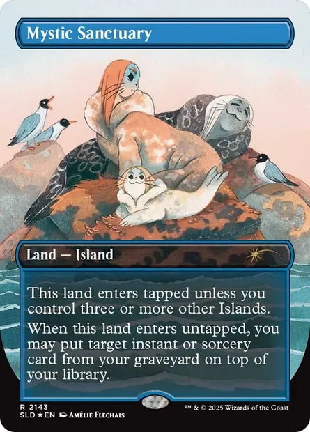 Mystic Sanctuary, Magic card SLD 2143 — Secret Lair Drop set