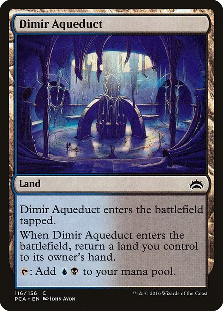 Dimir Aqueduct, Magic card PCA 116 — Planechase Anthology set