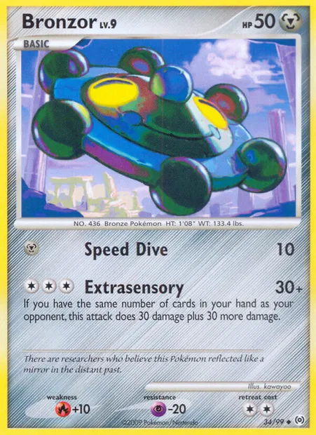 Bronzor, Pokémon card AR 34 — Arceus set