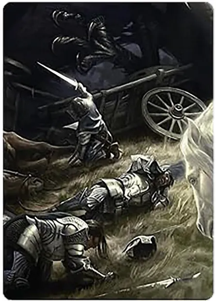 Courageous Resolve // Courageous Resolve, carte Magic ALTC 16 — extension Tales of Middle-earth Scene Box