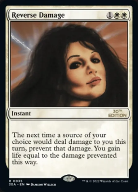 Reverse Damage, Magic card 30A 35 — 30th Anniversary Edition set