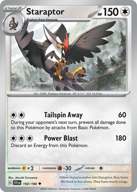 Staraptor, Pokémon card SVI 150 — Scarlet & Violet set