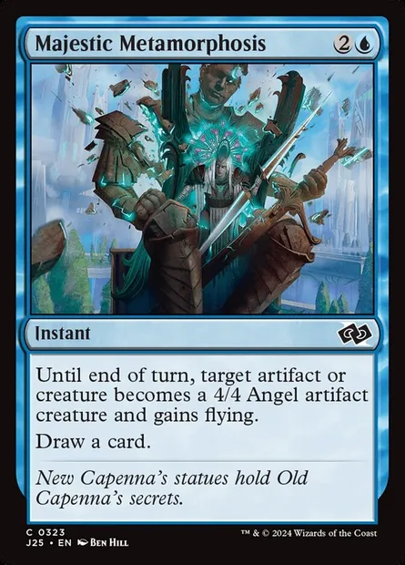Majestic Metamorphosis, Magic card J25 323 — Foundations Jumpstart set