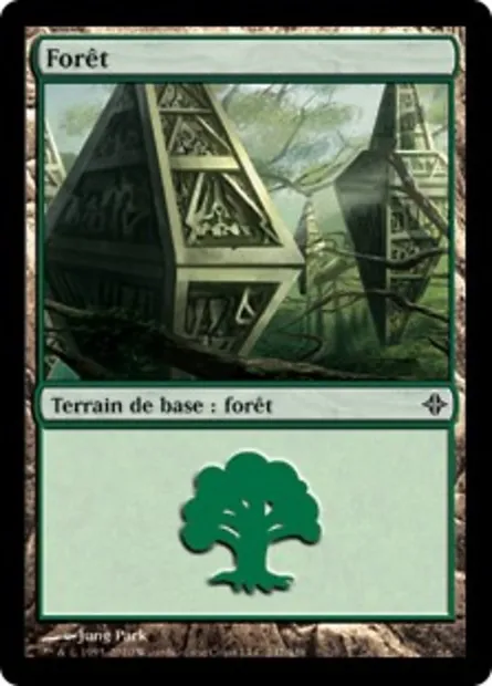Forêt, carte Magic ROE 247 — extension L'ascension des Eldrazi