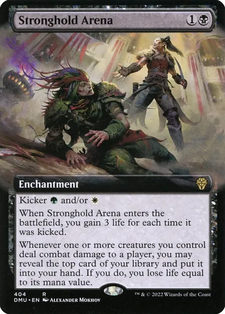 Stronghold Arena, Magic card DMU 404 — Dominaria United set