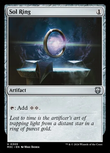 Sol Ring, Magic card M3C 305 — Modern Horizons 3 Commander set