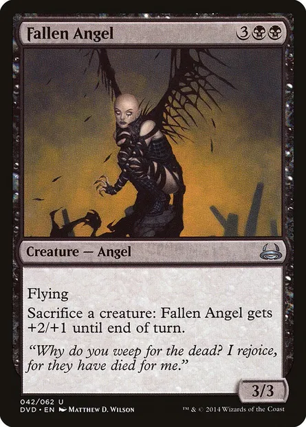 Fallen Angel, Magic card DVD 42 — Duel Decks Anthology: Divine vs. Demonic set