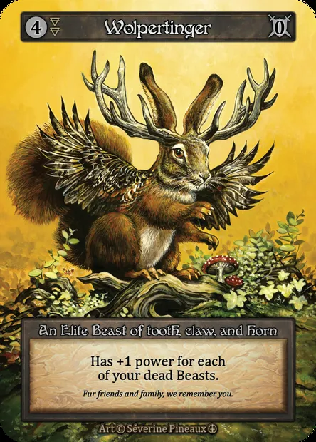 Wolpertinger, Sorcery card ATH 116 — Arthurian Legends set