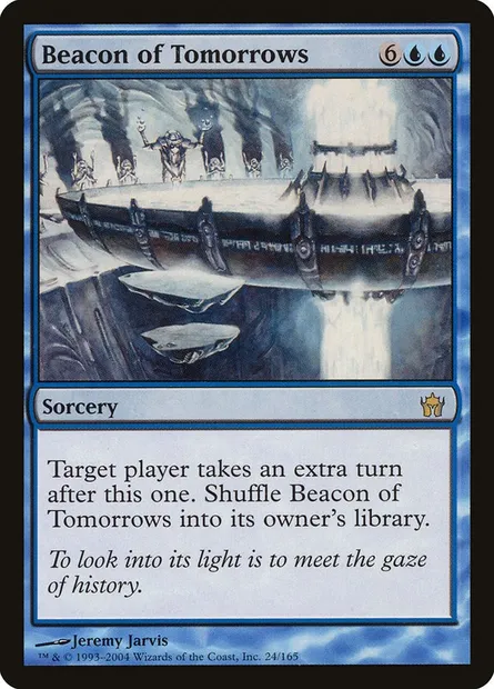 Flambeau de l'Avenir, carte Magic 5DN 24 — extension La Cinquième Aube
