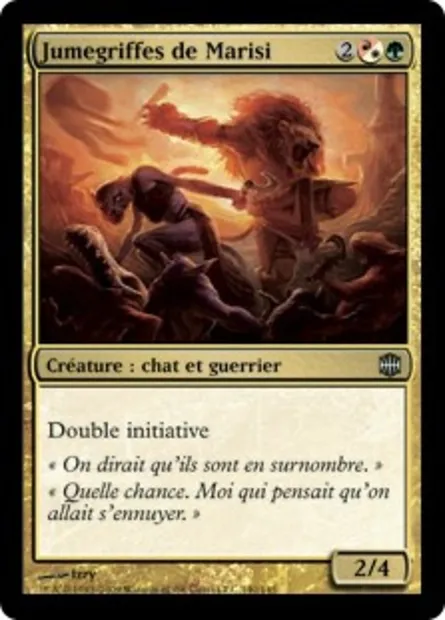 Jumegriffes de Marisi, carte Magic ARB 140 — extension La Renaissance d'Alara