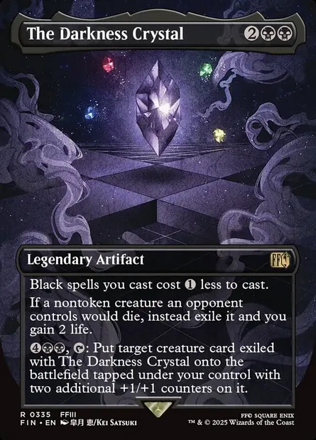 The Darkness Crystal, Magic card FIN 335 — Final Fantasy set