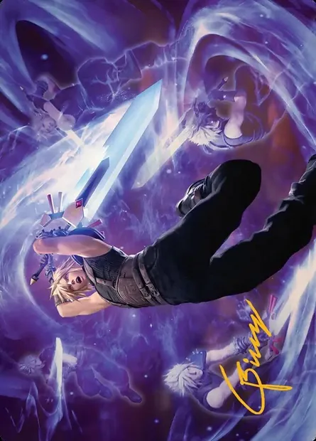 Cloud's Limit Break // Cloud's Limit Break, carte Magic AFIN 23 — extension Final Fantasy Art Series