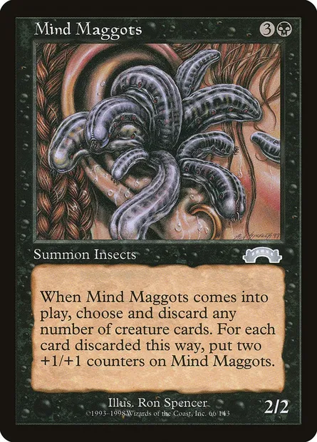 Mind Maggots, Magic card EXO 66 — Exodus set