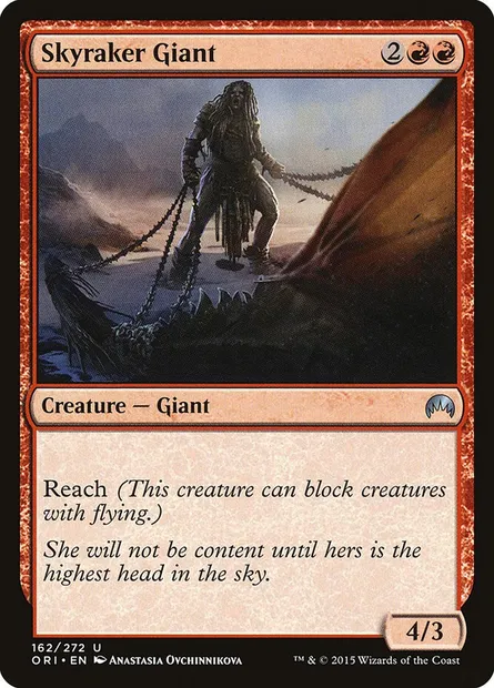 Skyraker Giant, Magic card ORI 162 — Magic Origins set