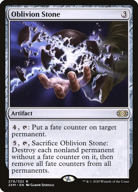 Oblivion Stone, Magic card 2XM 279 — Double Masters set