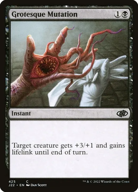 Grotesque Mutation, Magic card J22 425 — Jumpstart 2022 set