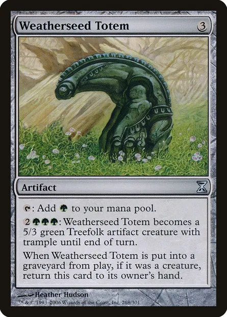 Weatherseed Totem, Magic card TSP 268 — Time Spiral set