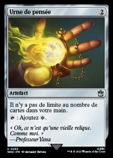 Urne de pensée, carte Magic WHO 255 — extension Doctor Who