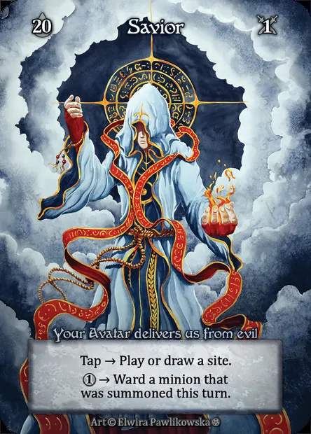 Savior, carte Sorcery GOT 013 — extension Gothic