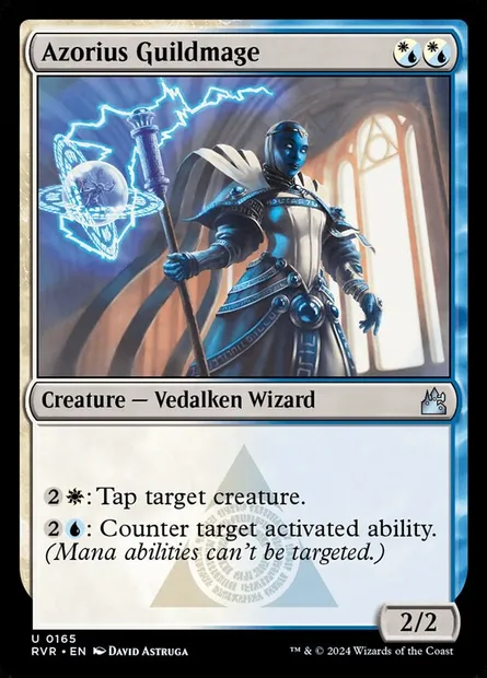 Azorius Guildmage, Magic card RVR 165 — Ravnica Remastered set